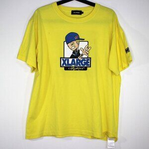 X-Large XLarge Japan Mens Medium Lex Y2K Style Skater T-Shirt G1327